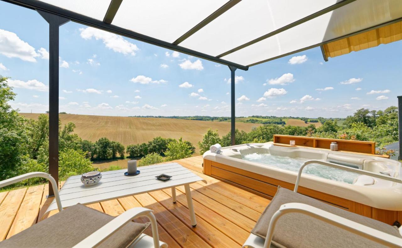 Chambre D'Hotes De Charme A La Maison Bleue Savignac-Mona Exteriér fotografie